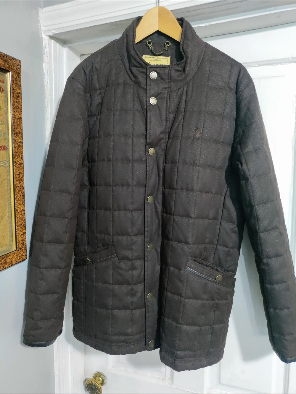 Dubarry of Ireland Quilted Medium Mens Classic  Jacket - Brown